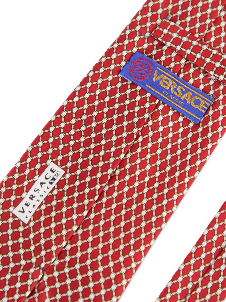 Versace VERSACE CLASSIC V2 Silk tie with pattern Size ONE SIZE - 4 Thumbnail