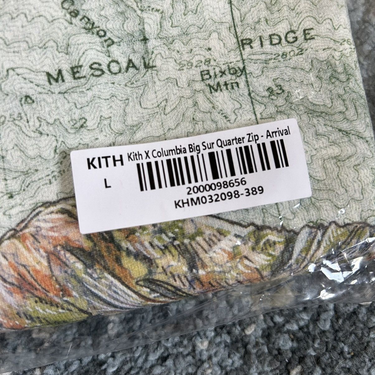 Columbia × Kith ALPiNE RESEARCH DiViSiON BiG SUR FLEECE QUARTERZiP PULLOVER Size US L / EU 52-54 / 3 - 10 Thumbnail