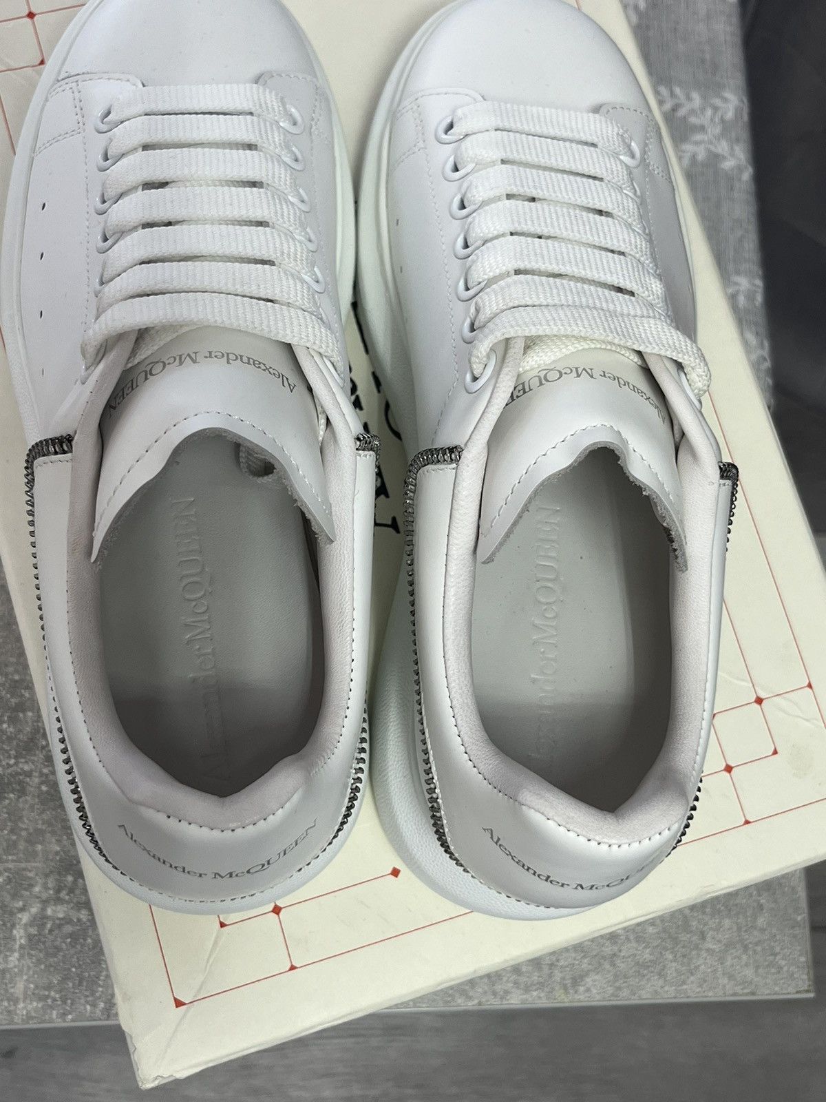 Alexander McQueen Larry Zipper Sneaker Size US 9 / IT 39 - 9 Thumbnail