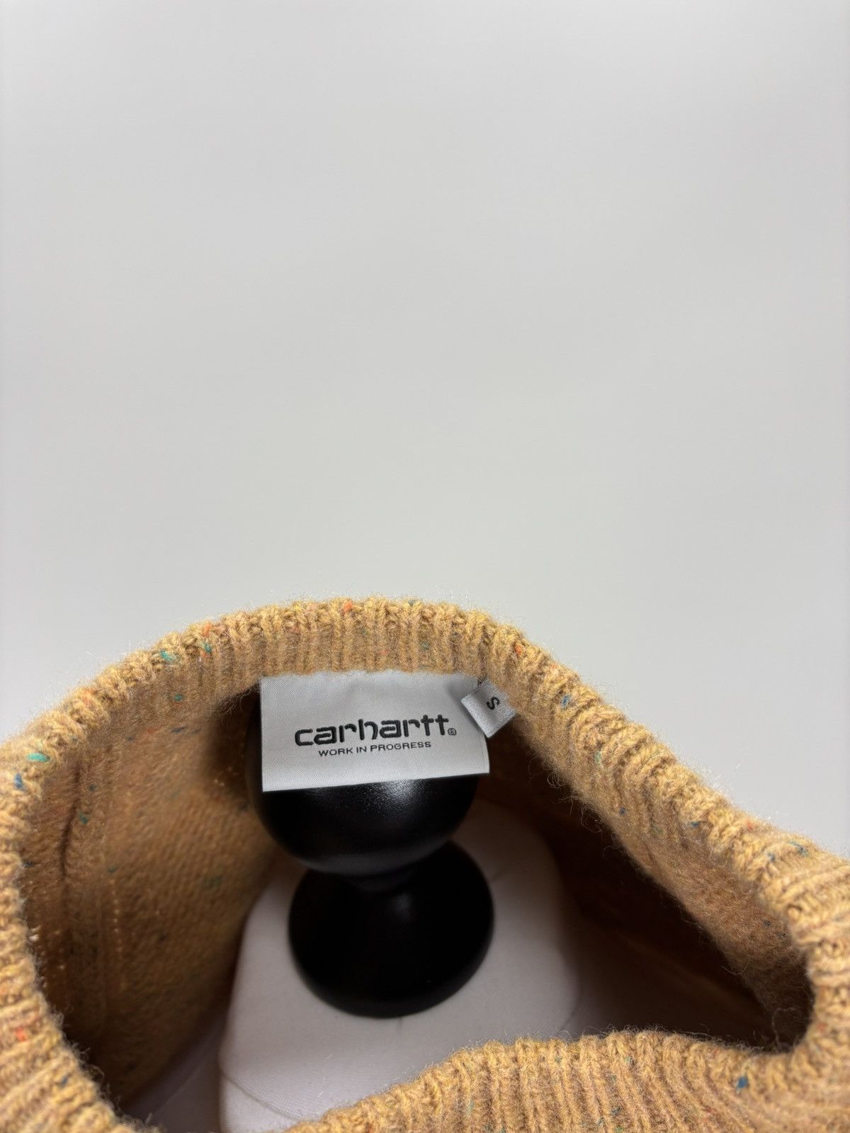 Carhartt Mens sweater Carhartt Anglistic Size S Color Brown Size US S / EU 44-46 / 1 - 9 Thumbnail