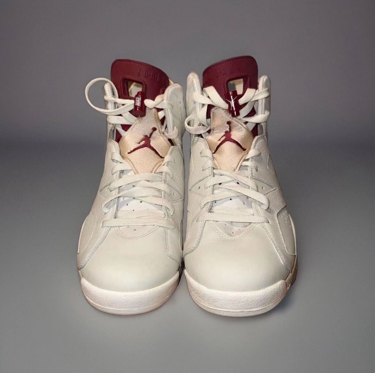 Jordan Brand Nike Air Jordan 6 Retro "Maroon" 2015 Size US 11.5 / EU 44-45 - 9 Thumbnail