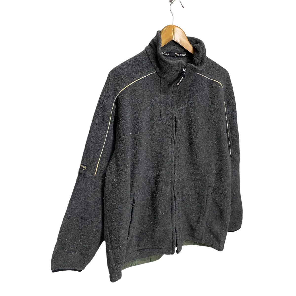 Thrasher × Vintage Thrasher Magazine vintage 90s fleece zipper Size US M / EU 48-50 / 2 - 2 Thumbnail
