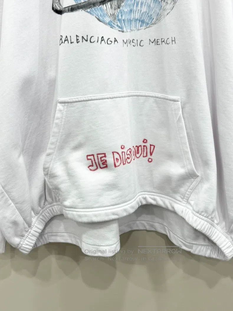 Balenciaga Balenciaga Apple Music limited hooded sweatshirt Size US M / EU 48-50 / 2 - 4 Thumbnail