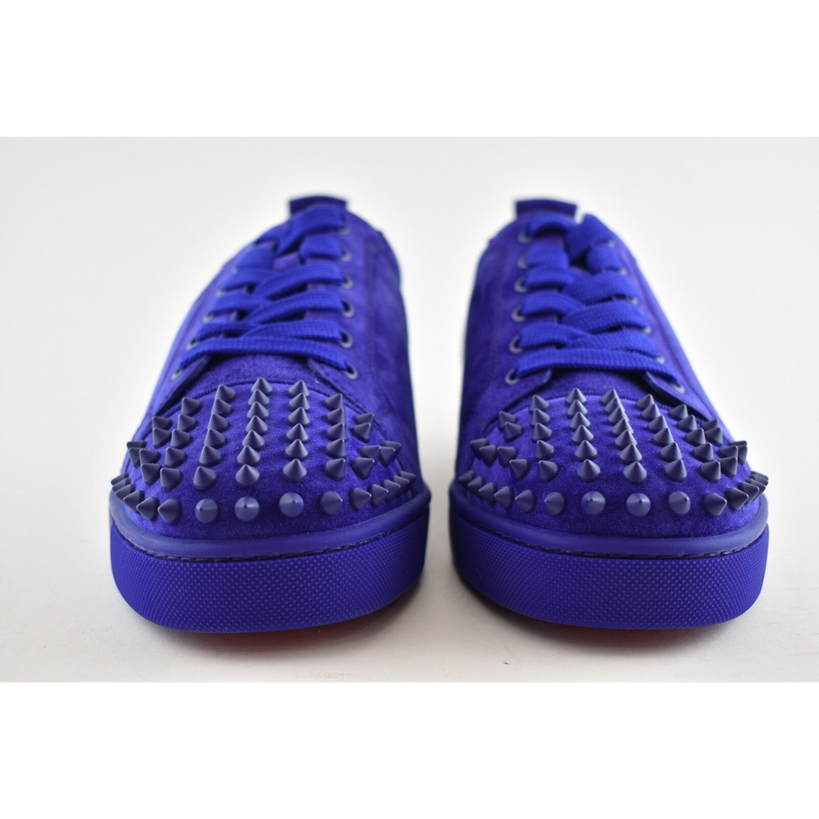 Christian Louboutin Christian Louboutin Louis Junior Spikes Flat Nomade Blue Size US 11 / EU 44 - 5 Thumbnail