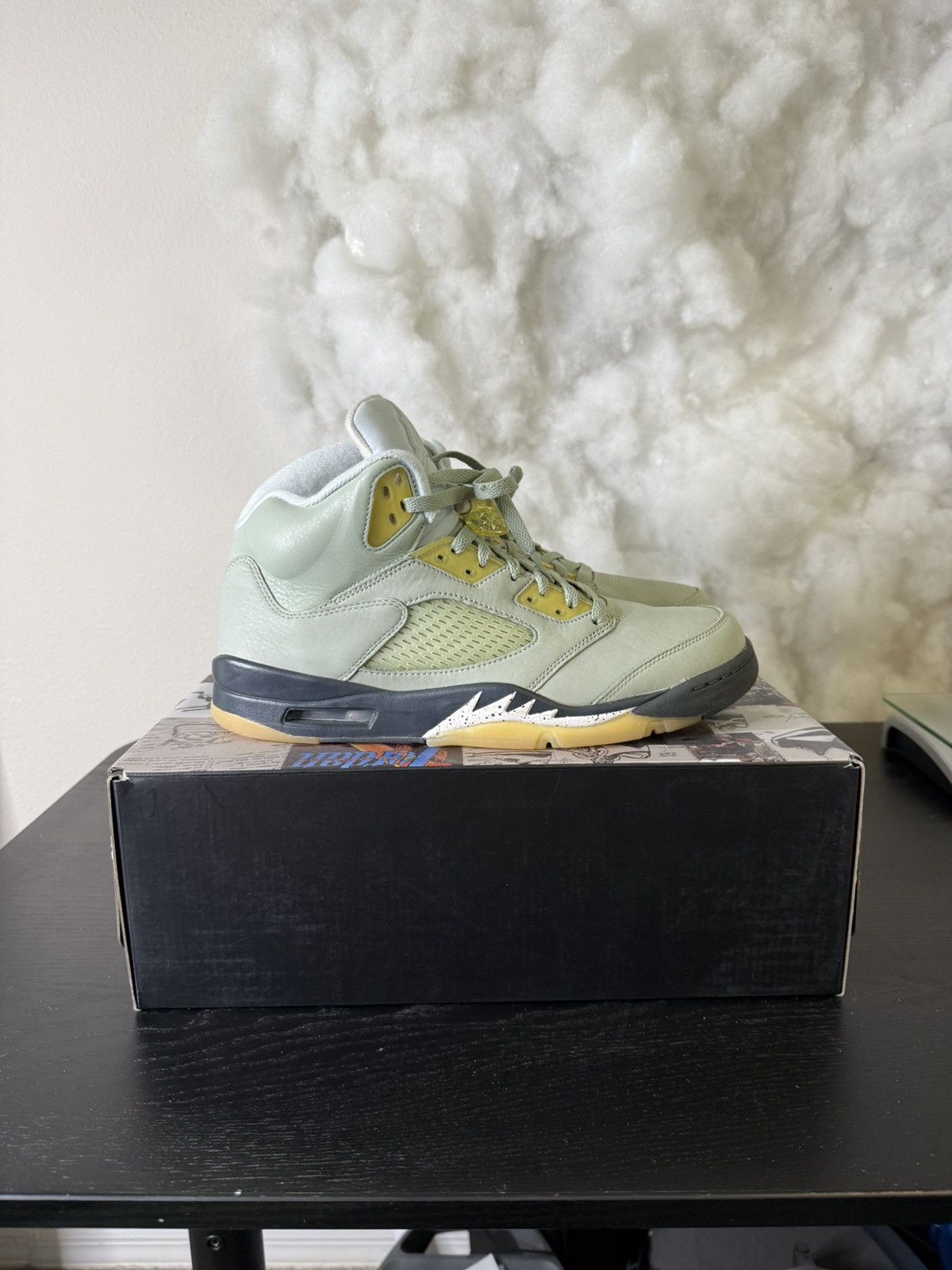 Jordan Brand Men’s Air Jordan 5 Retro "JADE HORIZON" 2022 - Size 11.5 Size US 11.5 / EU 44-45 - 6 Thumbnail
