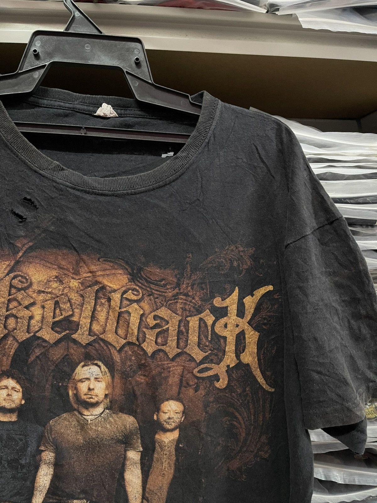 Band Tees Distressed Nickelback Dark Horse Tour🔥🔥🔥 Size US L / EU 52-54 / 3 - 4 Thumbnail
