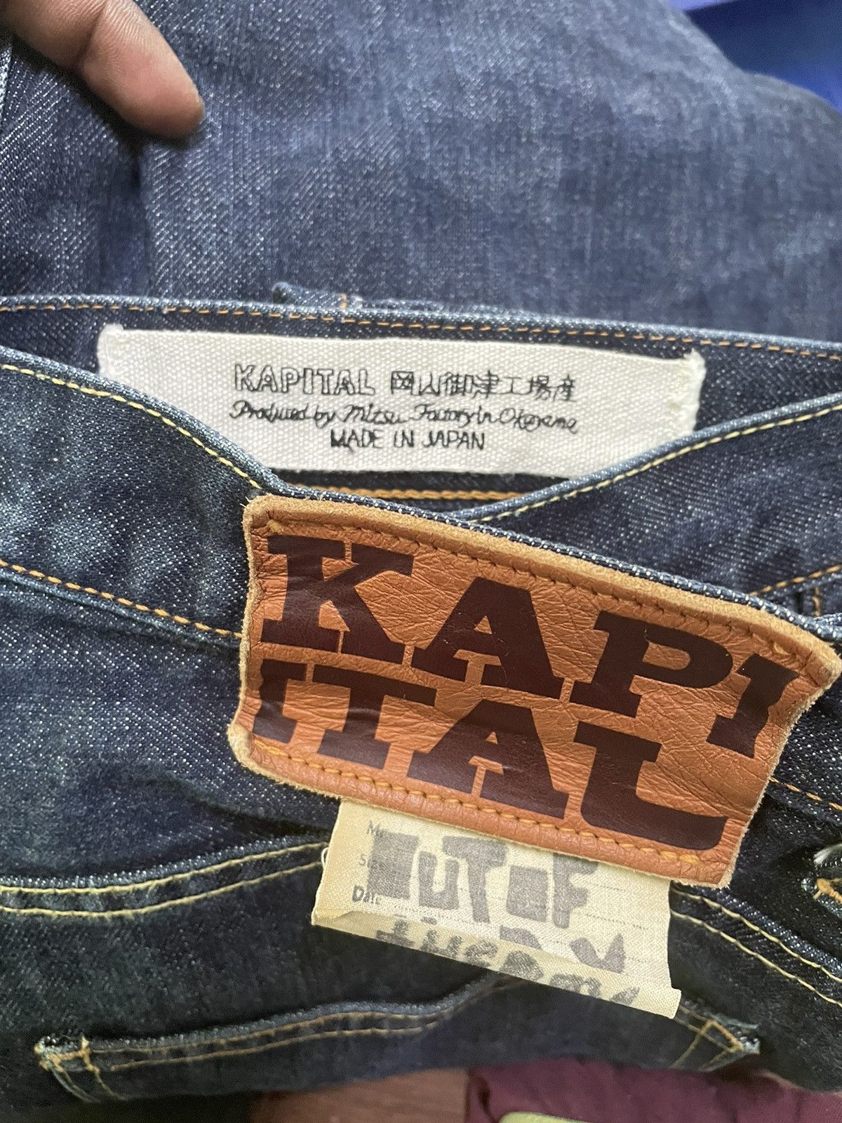 Japanese Brand Skinny Kapital Jeans Size US 31 - 4 Thumbnail