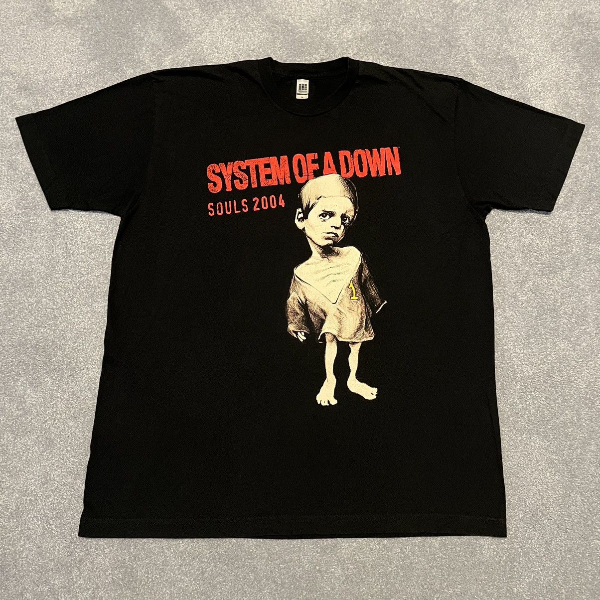 Band Tees Rare Vintage 2004 System of a Down Souls Genocide Band Tee Size US XL / EU 56 / 4 - 1 Thumbnail