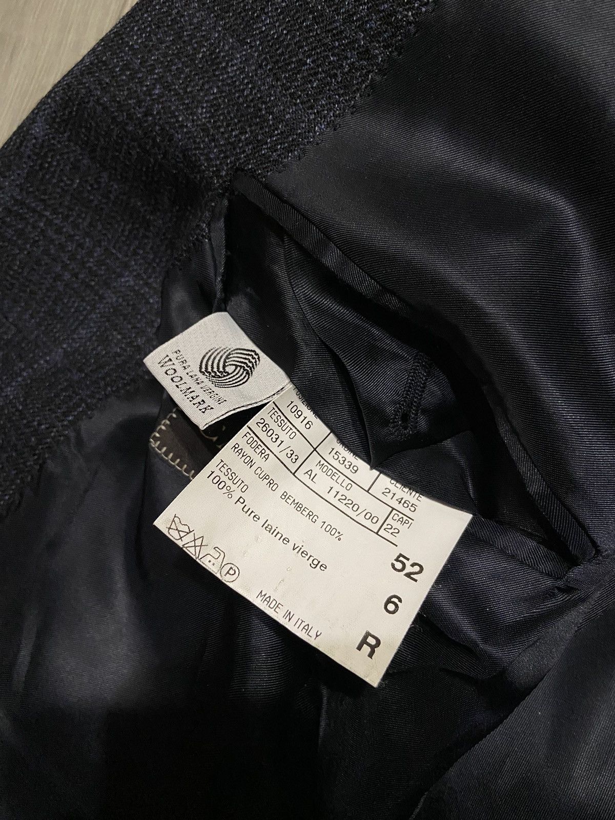 Canali Canali Wool made in Italy 2 button blazer Size 52R - 9 Thumbnail