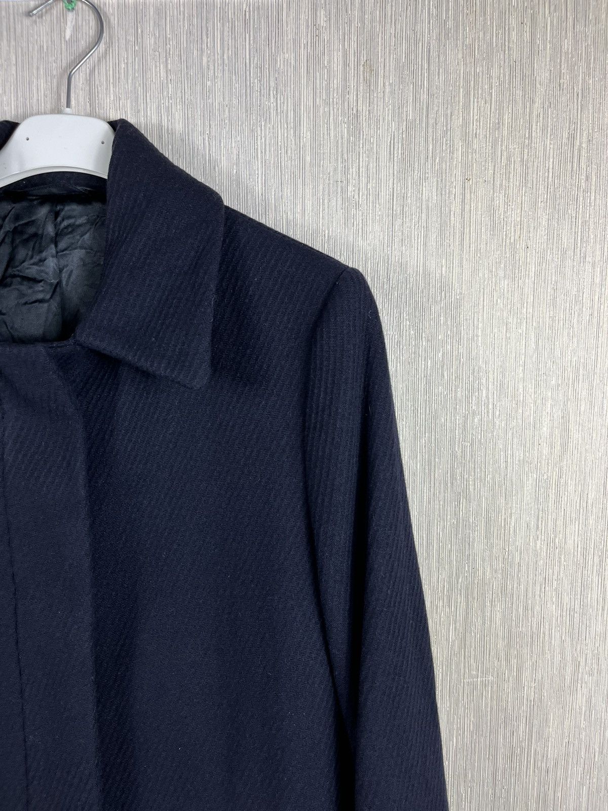 Designer × Filippa K Filippa K AW16 Iza wool belt coat navy designer Size M / US 6-8 / IT 42-44 - 3 Thumbnail
