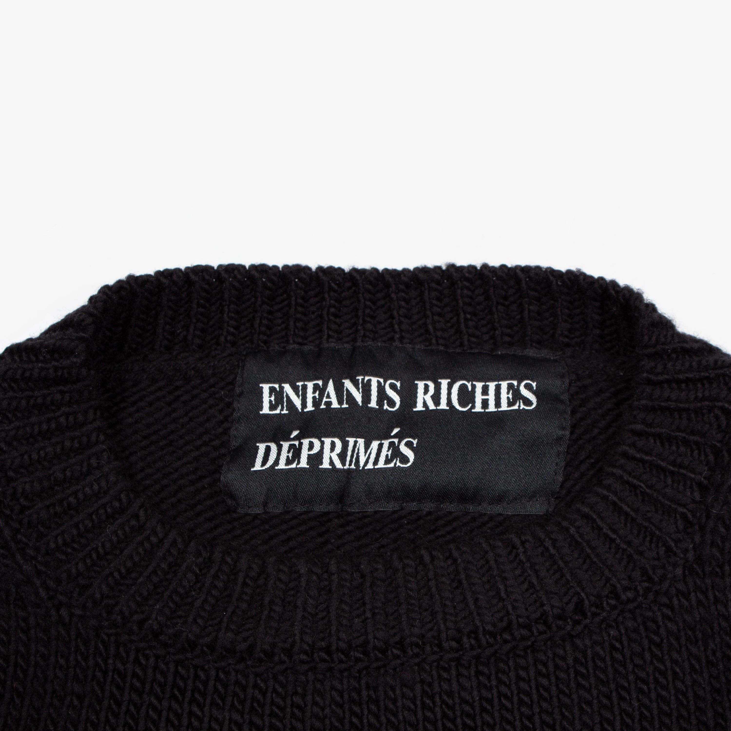 Enfants Riches Deprimes ENFANTS RICHES DEPRIMES LOU REED KNIT SWEATER Size US L / EU 52-54 / 3 - 4 Thumbnail