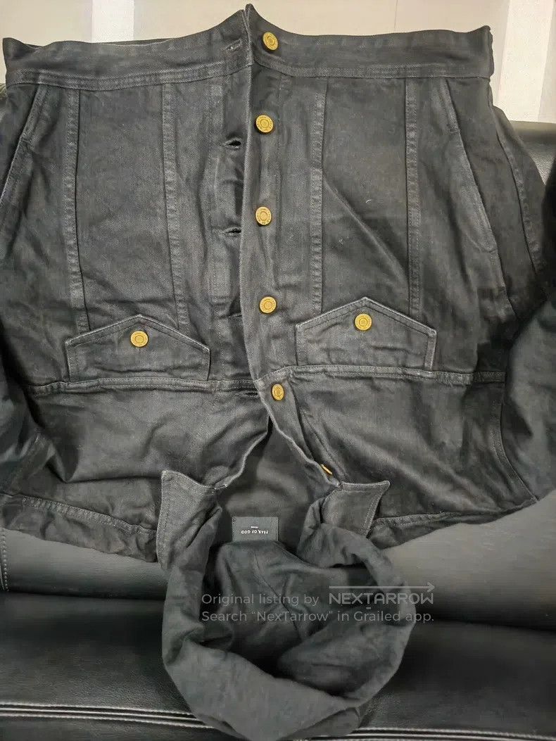 Fear of God Fear of God Denim hooded jacket Size US S / EU 44-46 / 1 - 3 Thumbnail