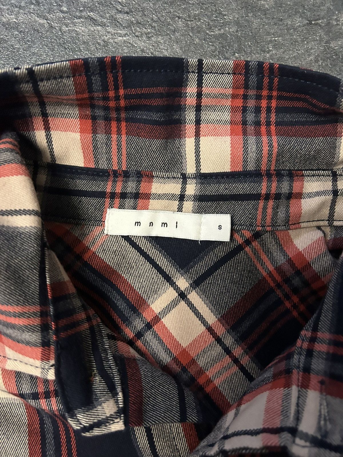 MNML Mnml Flannel Black Red Size US S / EU 44-46 / 1 - 3 Thumbnail