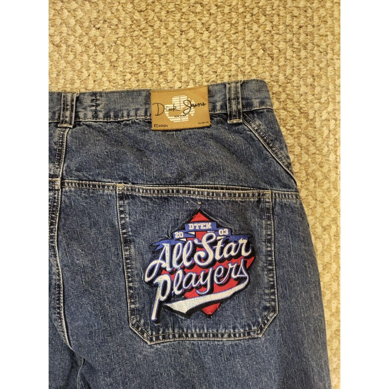 D.TT.K Dtek Allstar Players 2003 Mens Size 42 Jeans Size US 42 / EU 58 - 6 Thumbnail