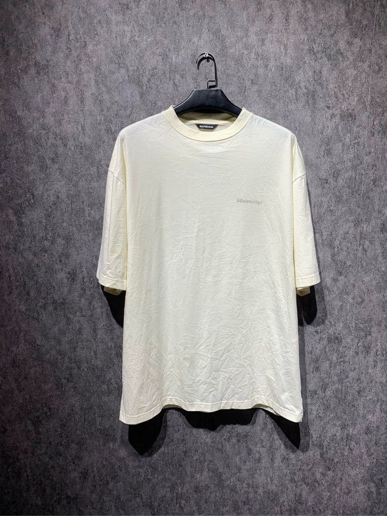 Balenciaga Balenciaga Khaki double B short sleeves 2502-Nextarrow Size US S / EU 44-46 / 1 - 1 Thumbnail