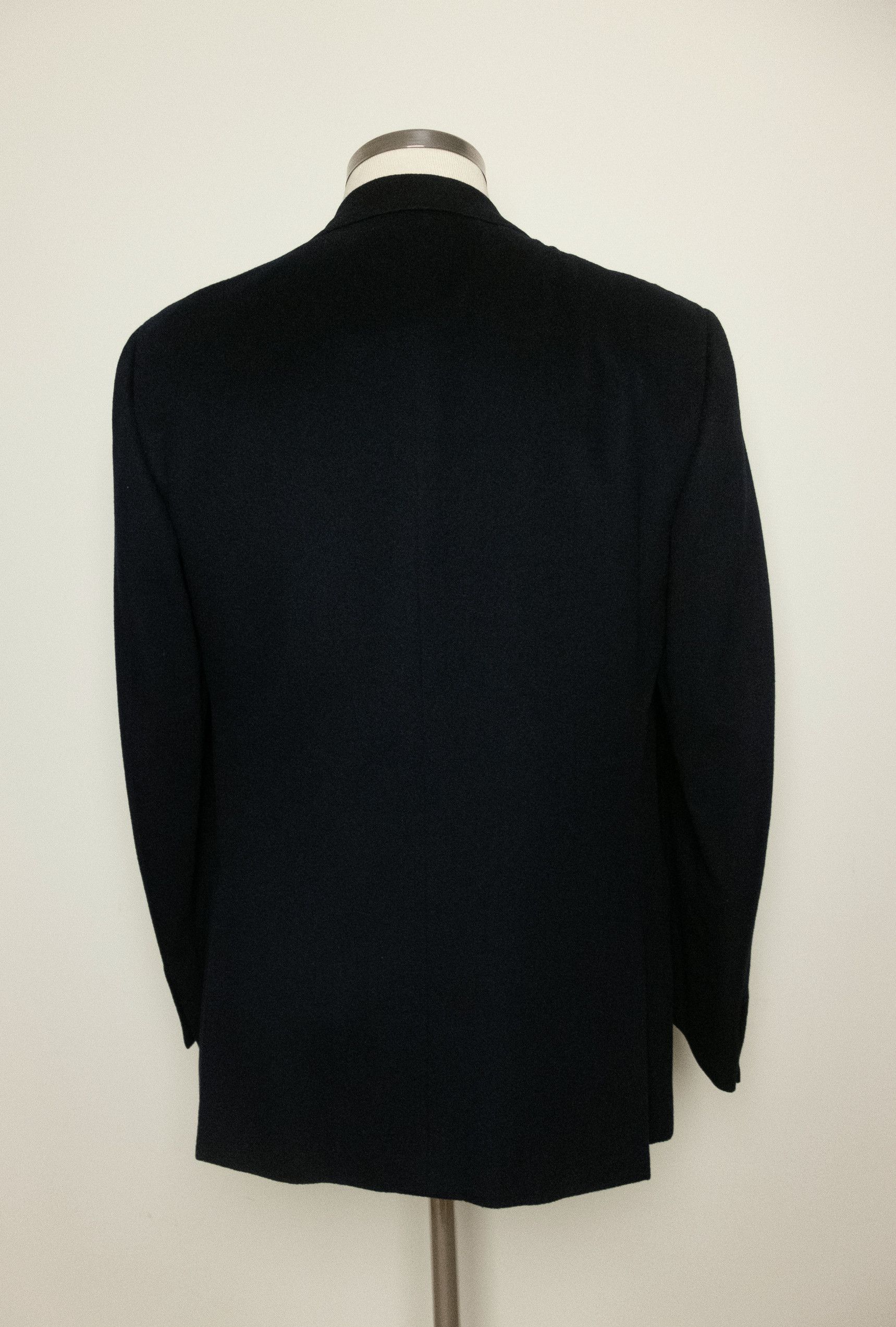 Brioni BRIONI solid dark blue cashmere wool blazer jacket 40R 50R Size 40R - 3 Thumbnail