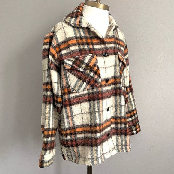 Vintage Vintage Bellaire Bell Shirt Wool Shacket - Medium Size M / US 6-8 / IT 42-44 - 4 Thumbnail