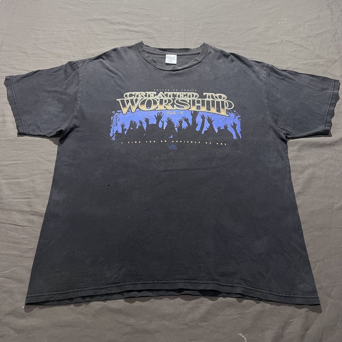 Vintage Vintage 90s God Jesus Bible Holy Tee Living Epistles Faded Size US XL / EU 56 / 4 - 2 Thumbnail