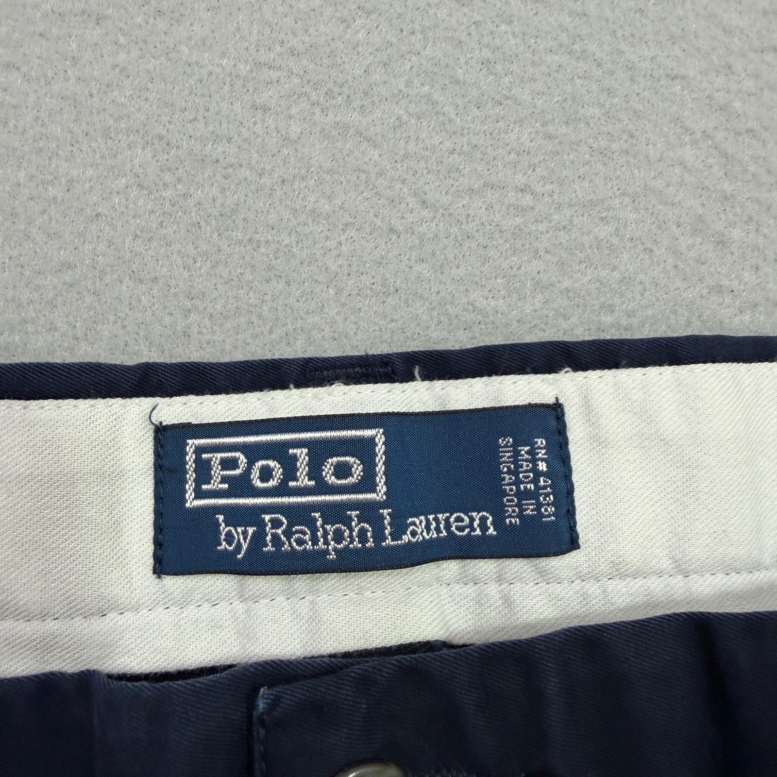 Polo Ralph Lauren Polo Ralph Lauren Chino Pants Mens 36x34 Blue Trousers Size US 36 / EU 52 - 2 Thumbnail