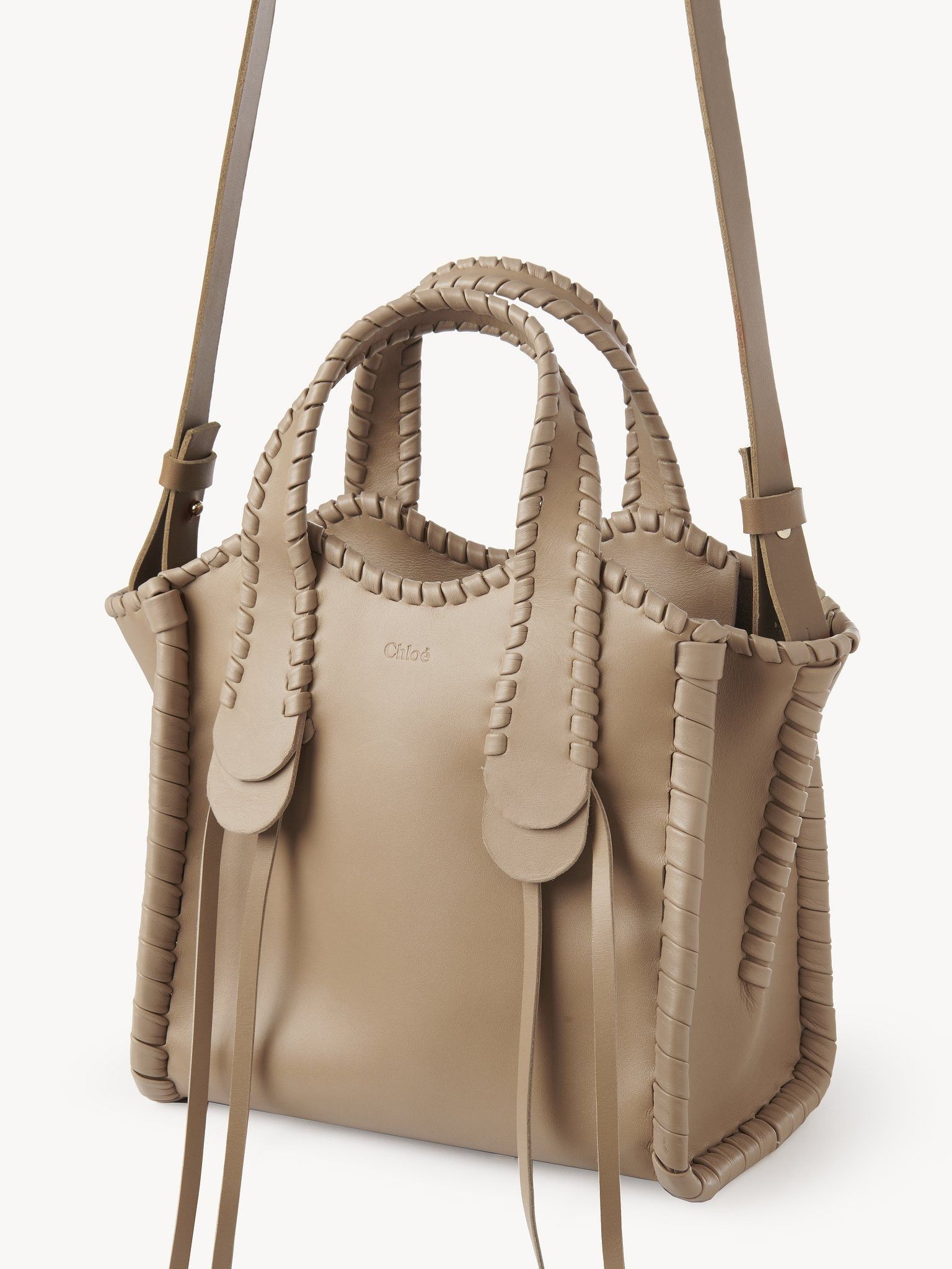 Chloe o1loc1c0325 Size: OS / CHC23 Mony Small Tote Bag Argil Brown Size ONE SIZE - 4 Thumbnail