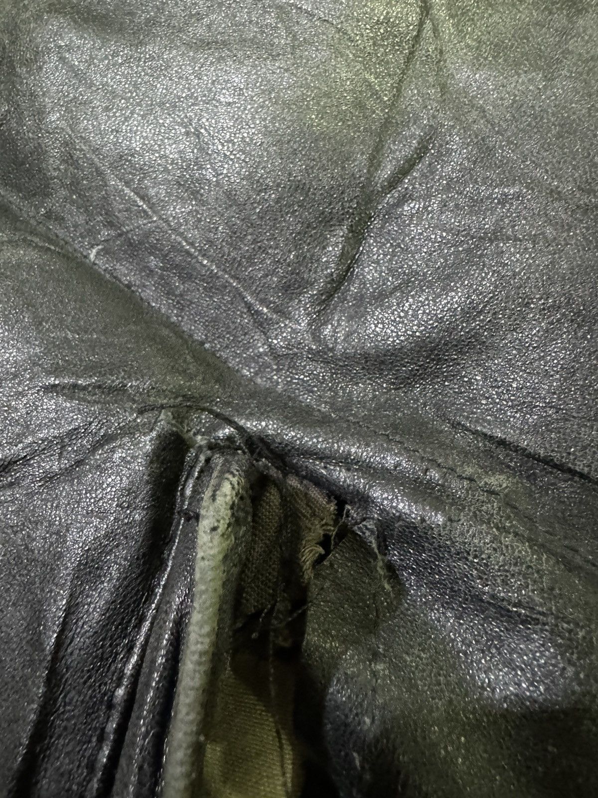 Schott VERY RARE VINTAGE JACKET LEATHER DOWN BY SCHOTT GOOSE DOWN Size US M / EU 48-50 / 2 - 11 Thumbnail