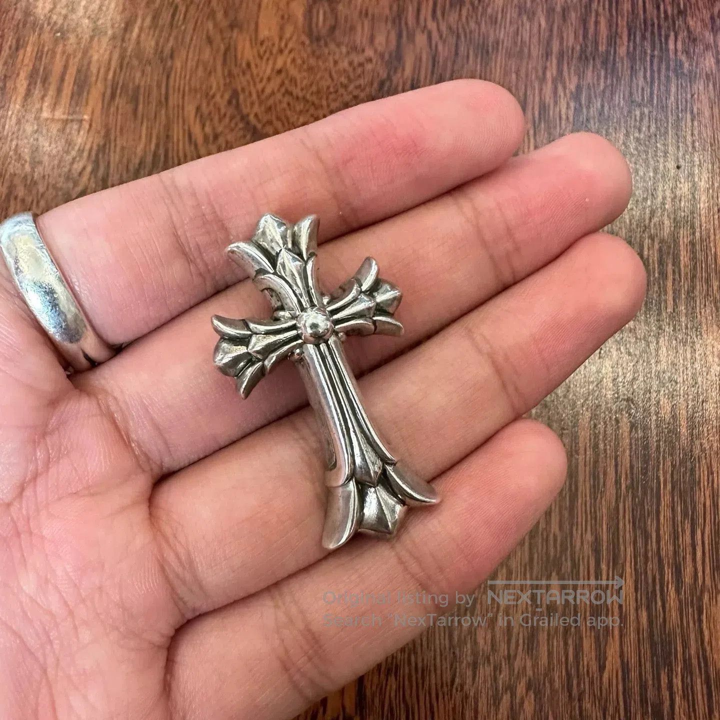 Chrome Hearts Chrome Hearts Medium Double Cross Pendant. Size ONE SIZE - 7 Thumbnail