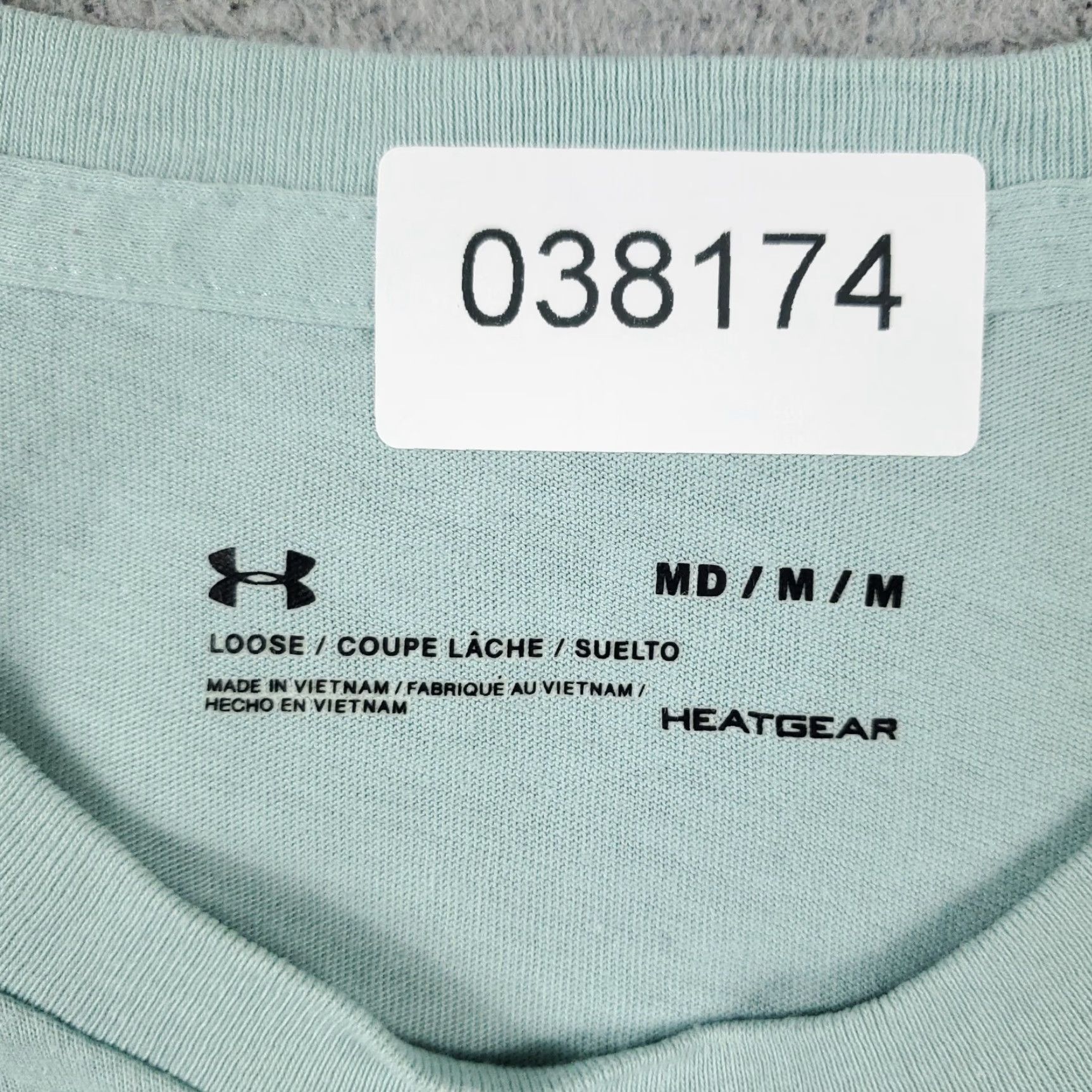 Under Armour Under Armour T-Shirt Mens M Blue Casual Short Sleeve Crew Neck Logo Cotton Blend Size US M / EU 48-50 / 2 - 7 Thumbnail