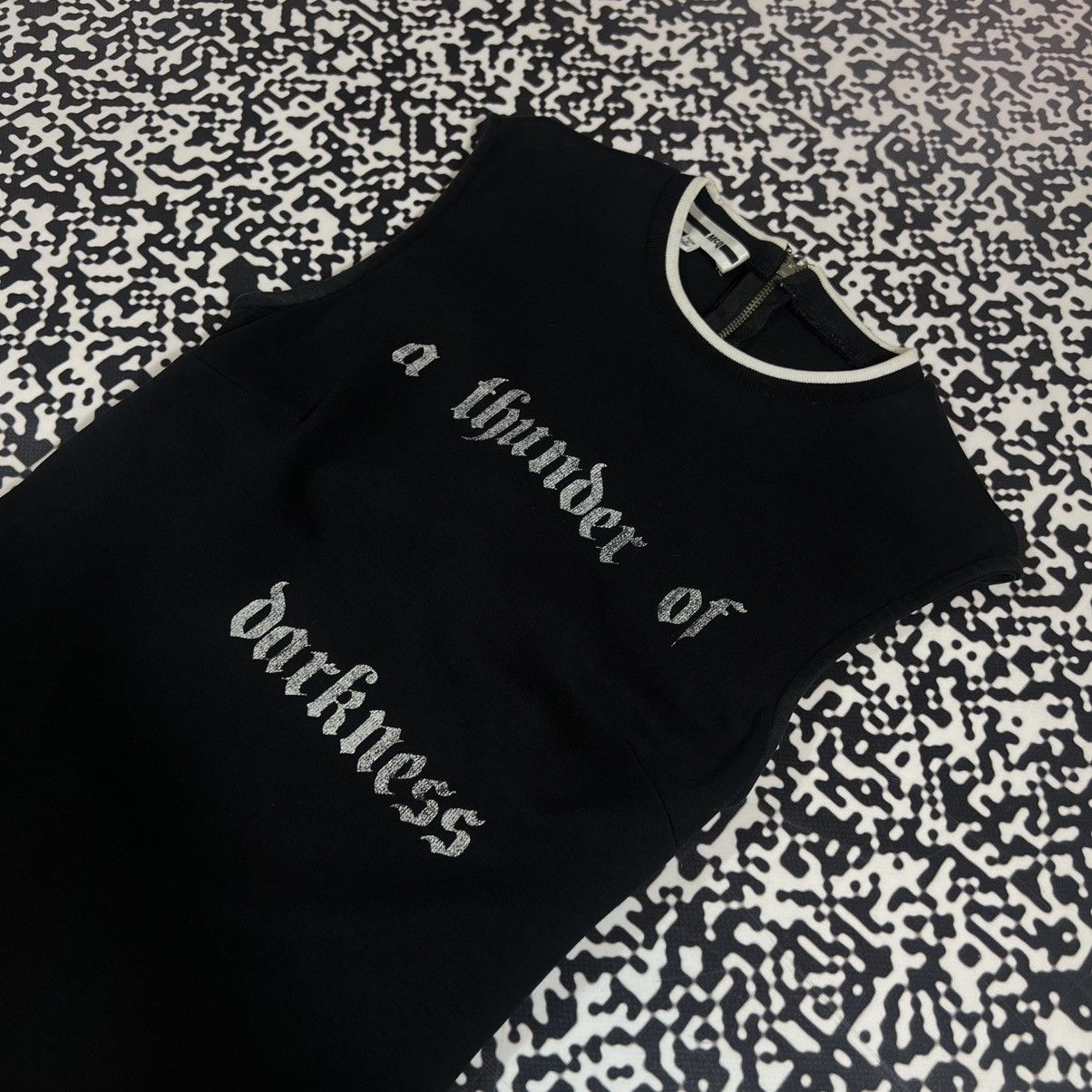 Alexander McQueen Vintage Y2K Alexander McQueen Thunder Of Darkness Maxi Dress Size S / US 4 / IT 40 - 7 Thumbnail