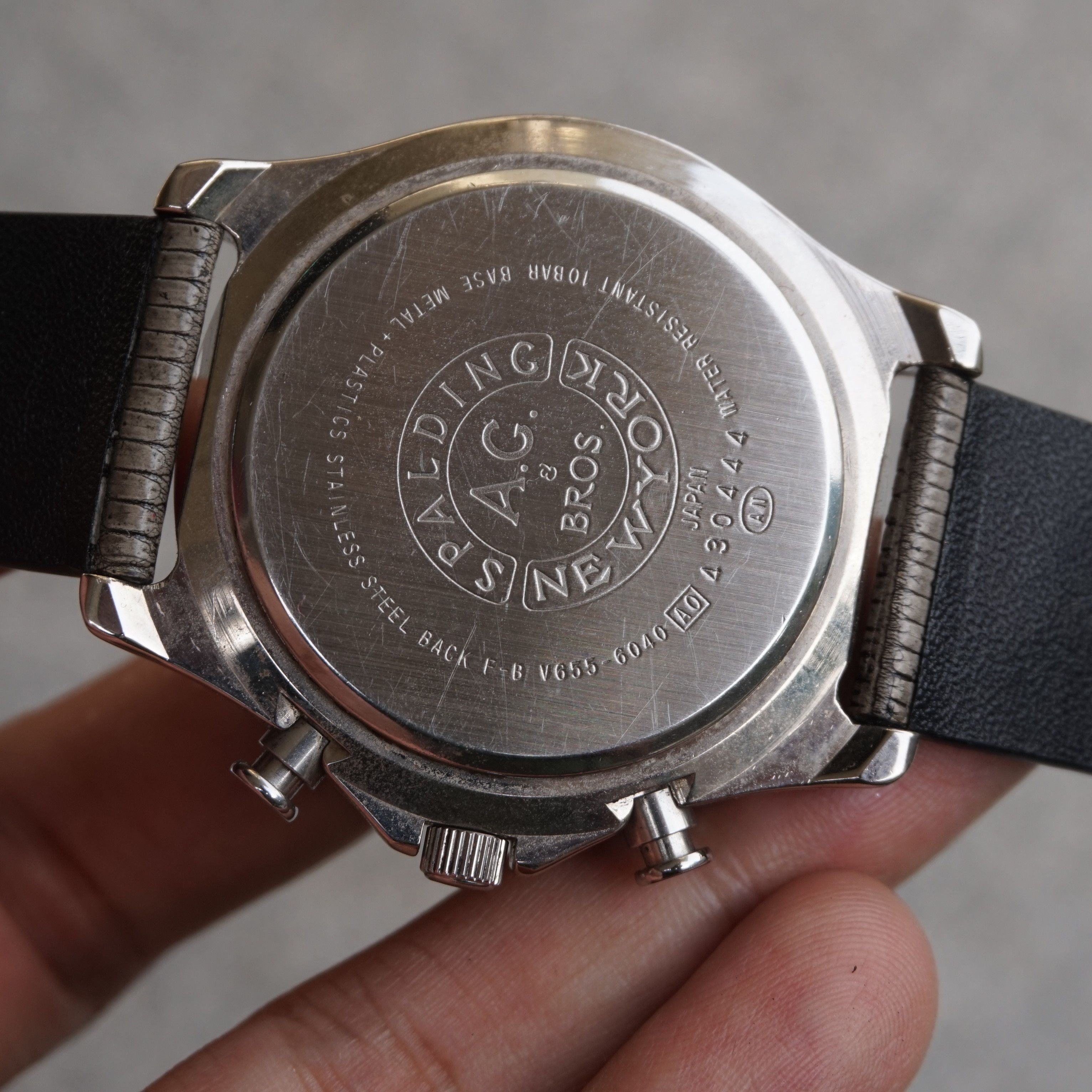 Spalding rare! AG. Spalding Panda Chronograph watches Size ONE SIZE - 6 Thumbnail