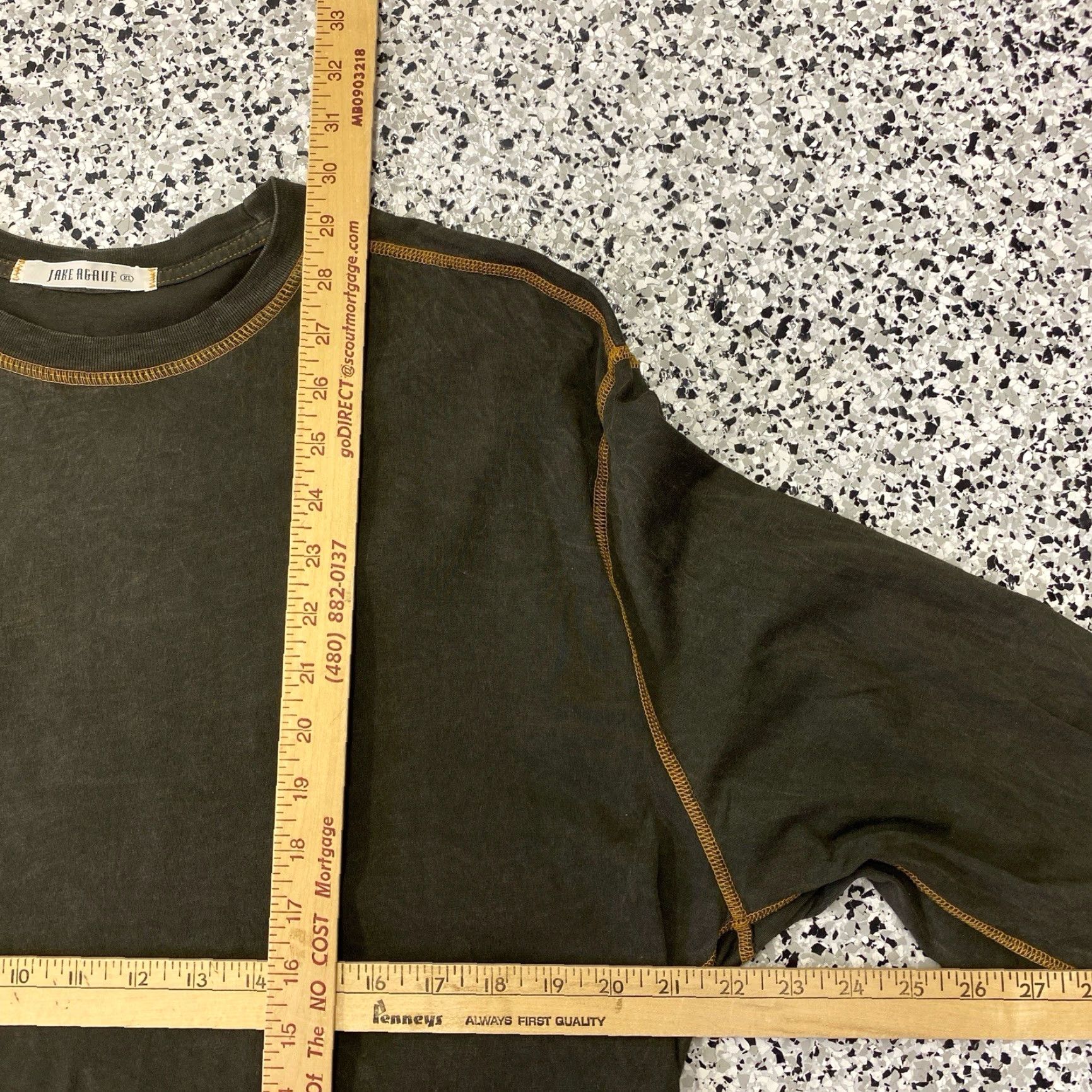 Vintage Agave Shirt XL Brown Long Sleeve Crew Neck Men Outdoors Logo Vintage No Size US XL / EU 56 / 4 - 3 Thumbnail