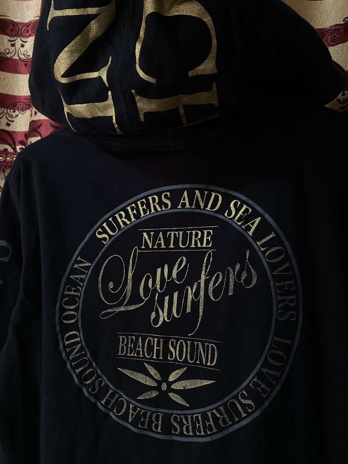 Japanese Brand Japanes Beach Sound Hoodie Size US M / EU 48-50 / 2 - 4 Thumbnail