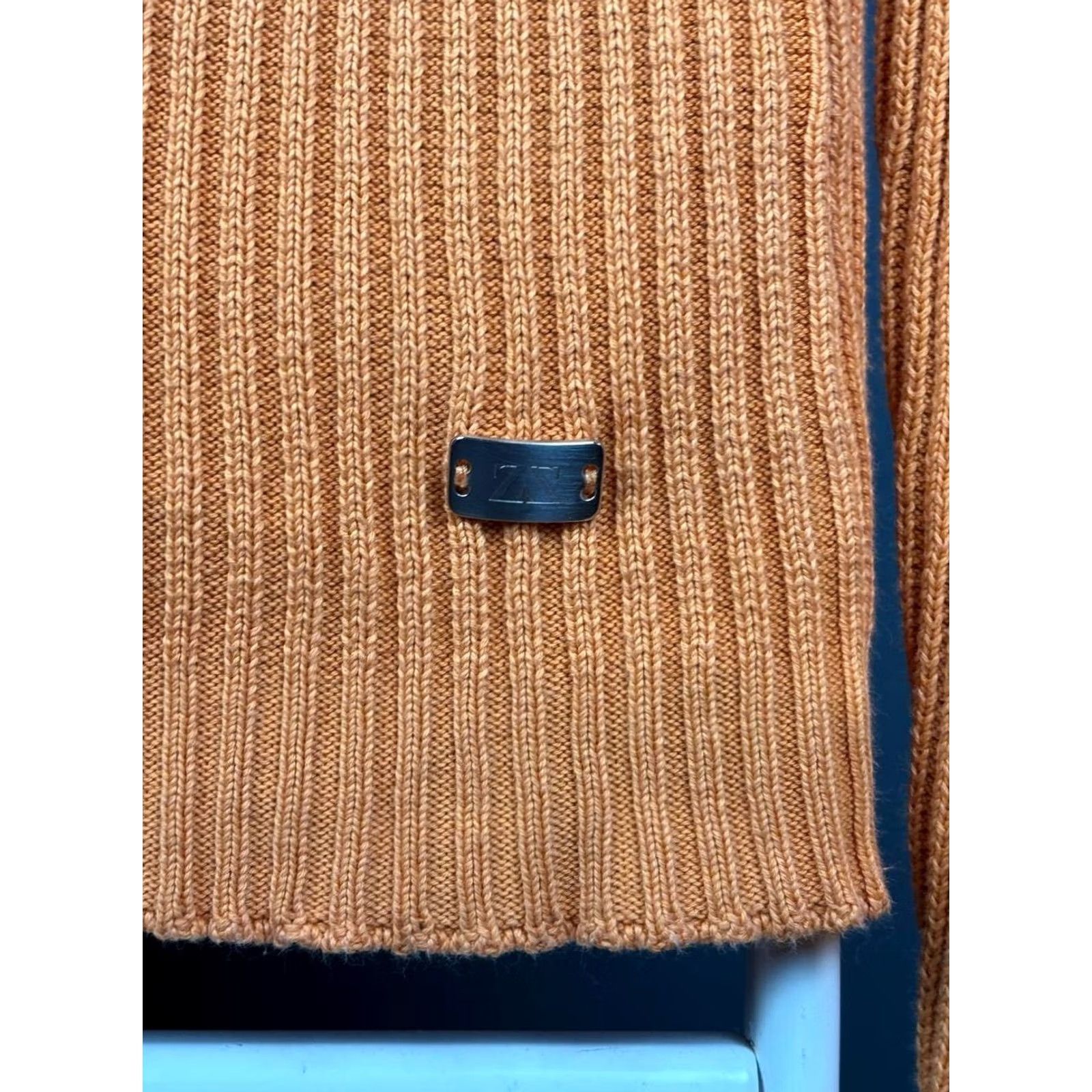 Vintage Zegna Sport Knit Sweater Size Small Orange Men’s Size US S / EU 44-46 / 1 - 6 Thumbnail