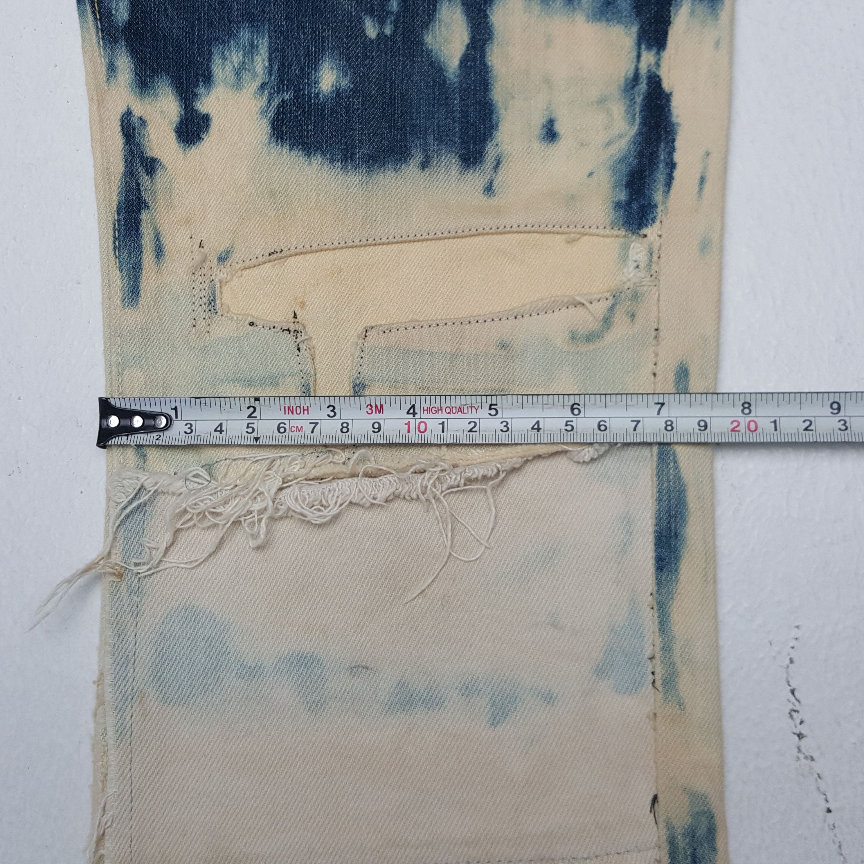 Kapital × Vintage Vintage Kapital Japanese Custom Art Punk Style Denim Jeans Size US 30 / EU 46 - 10 Thumbnail