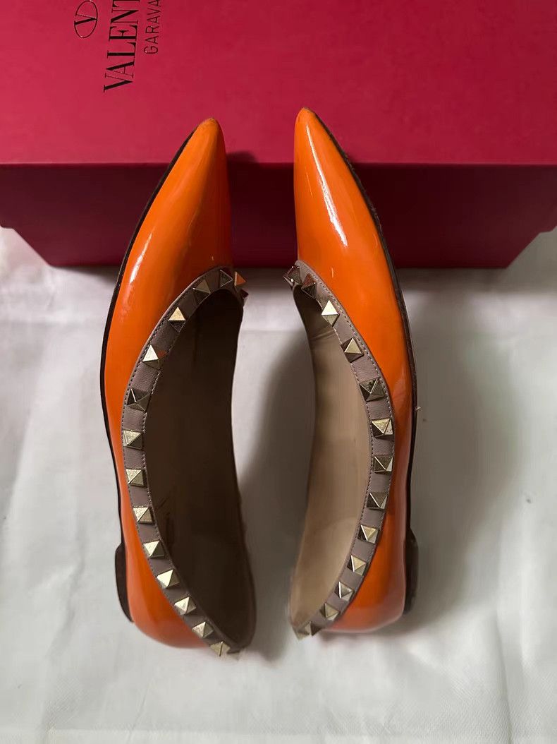 Valentino Valentino Women's Rockstud Ballet Flats Q9 Size US 6 / IT 36 - 7 Thumbnail
