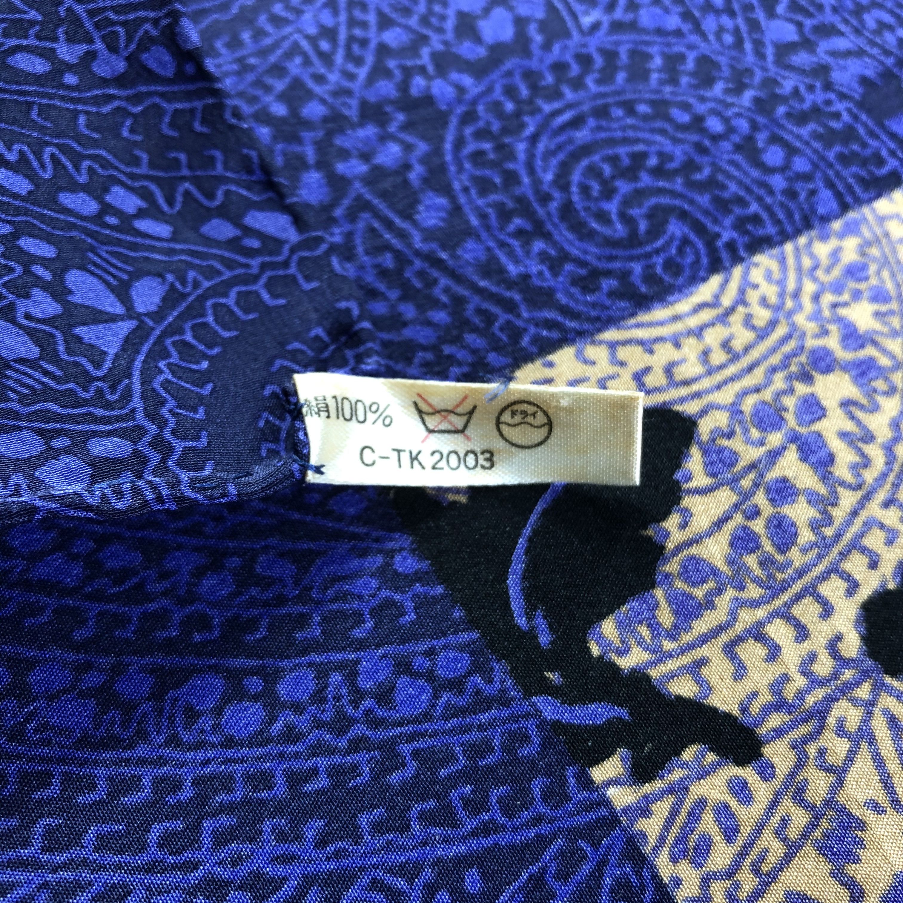 Vintage Vintage Silk Scarf Size ONE SIZE - 5 Thumbnail