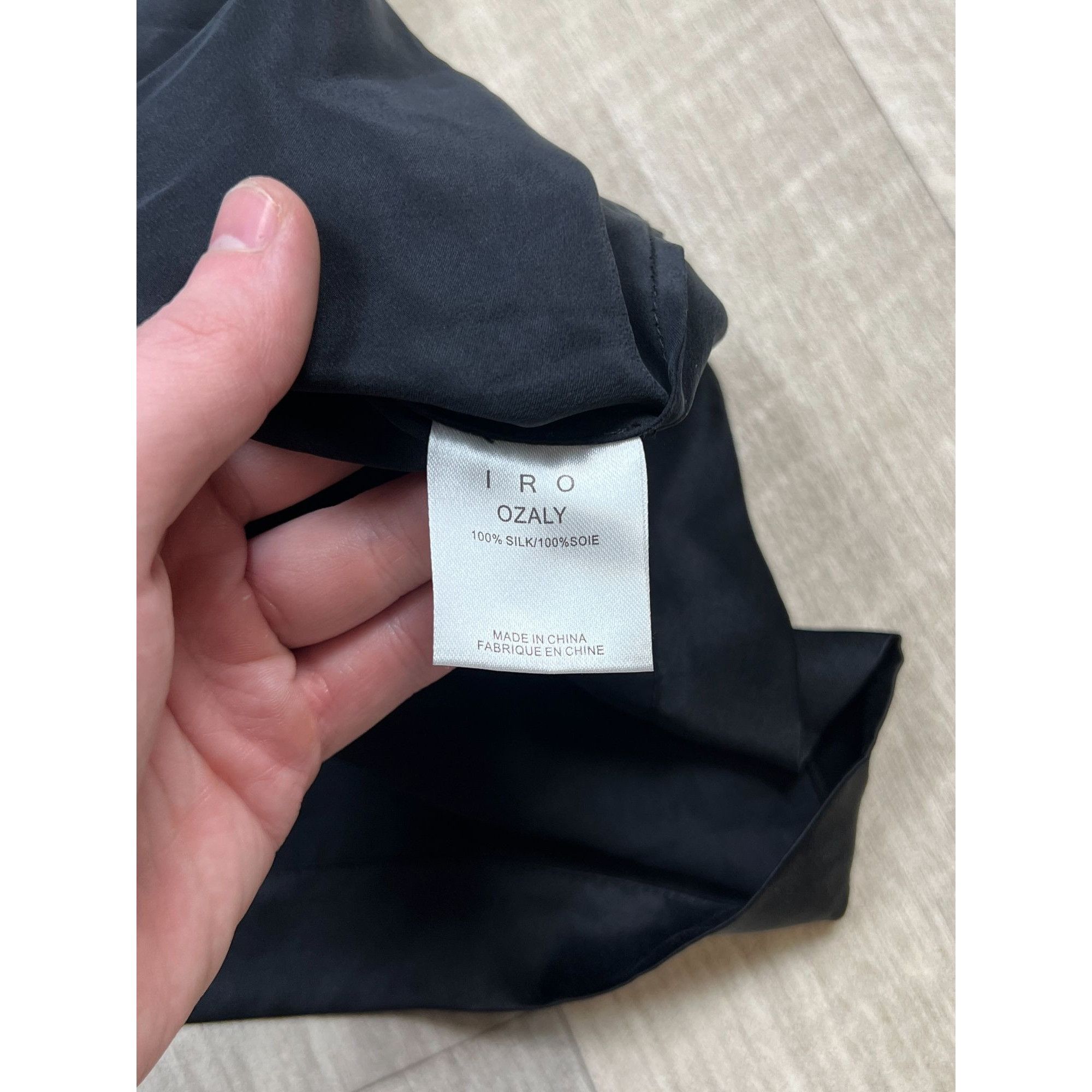 Iro Iro Ozaly Silk Dress (Y0132) Size M / US 6-8 / IT 42-44 - 7 Thumbnail