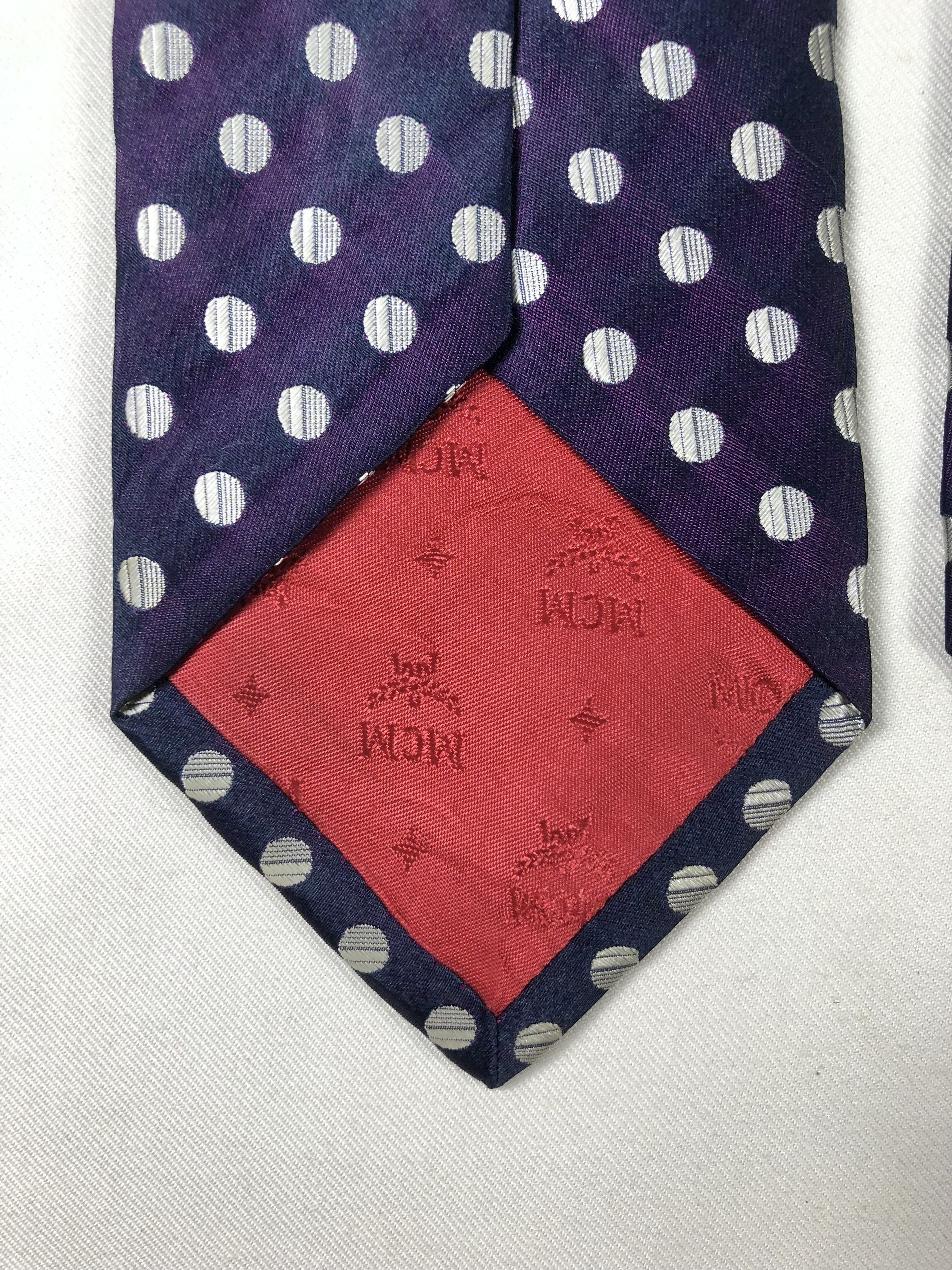 MCM Rare MCM Silk Tie Size ONE SIZE - 6 Thumbnail