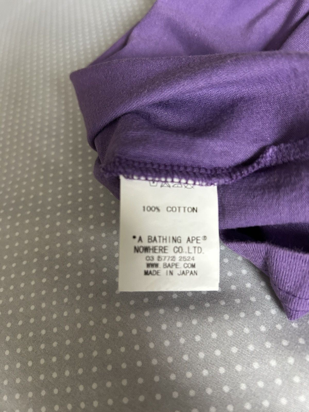 Bape Cotton Tee by A Bathing Ape Size US M / EU 48-50 / 2 - 7 Thumbnail