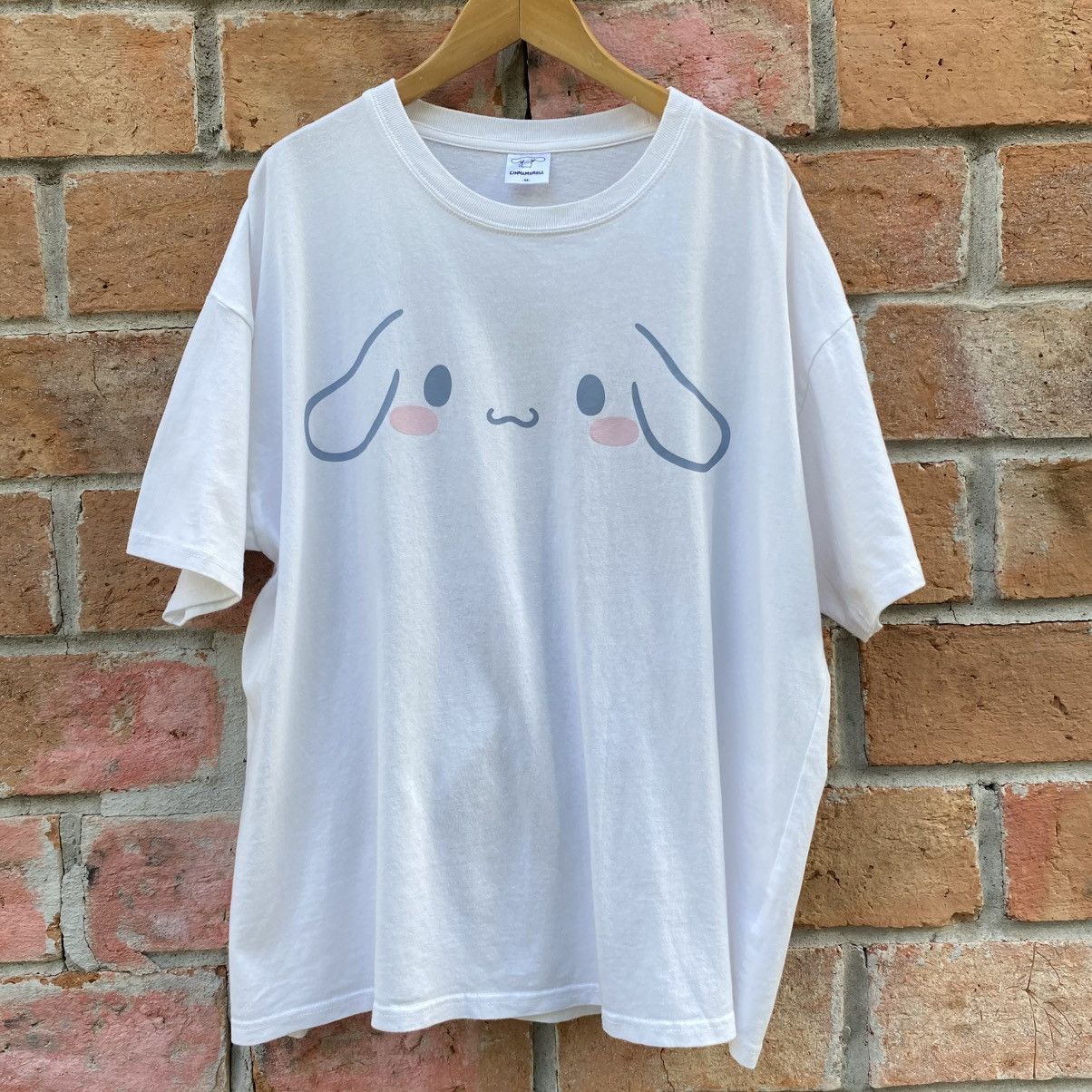 Designer × Japanese Brand CINNAMOROLL White Short Sleeve Tee with Cute Doll Print Size US M / EU 48-50 / 2 - 14 Thumbnail