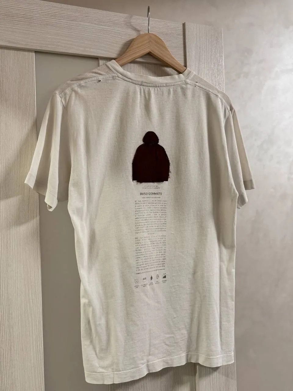 Stone Island Vintage T-shirt Stone Island Archivo Raso Gammato faded Size US S / EU 44-46 / 1 - 1 Thumbnail