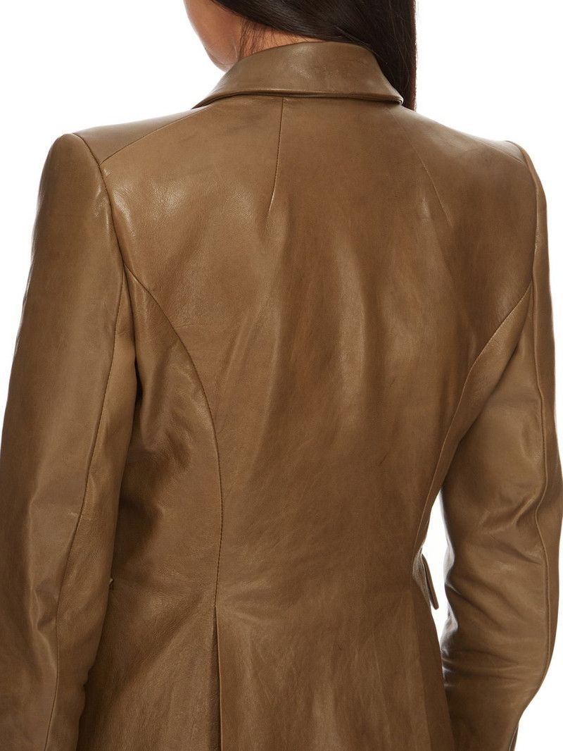 Rick Owens o1y0126 Blazer in Brown Size S / US 4 / IT 40 - 5 Thumbnail