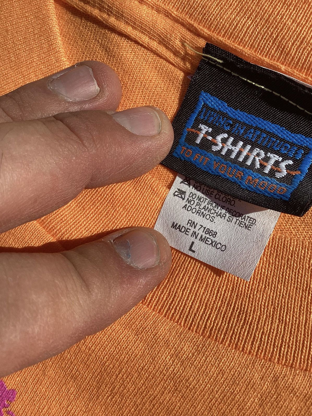 Other Vtg overworked underpaid tired & set up funny AOP TSHIRT Size US L / EU 52-54 / 3 - 3 Thumbnail