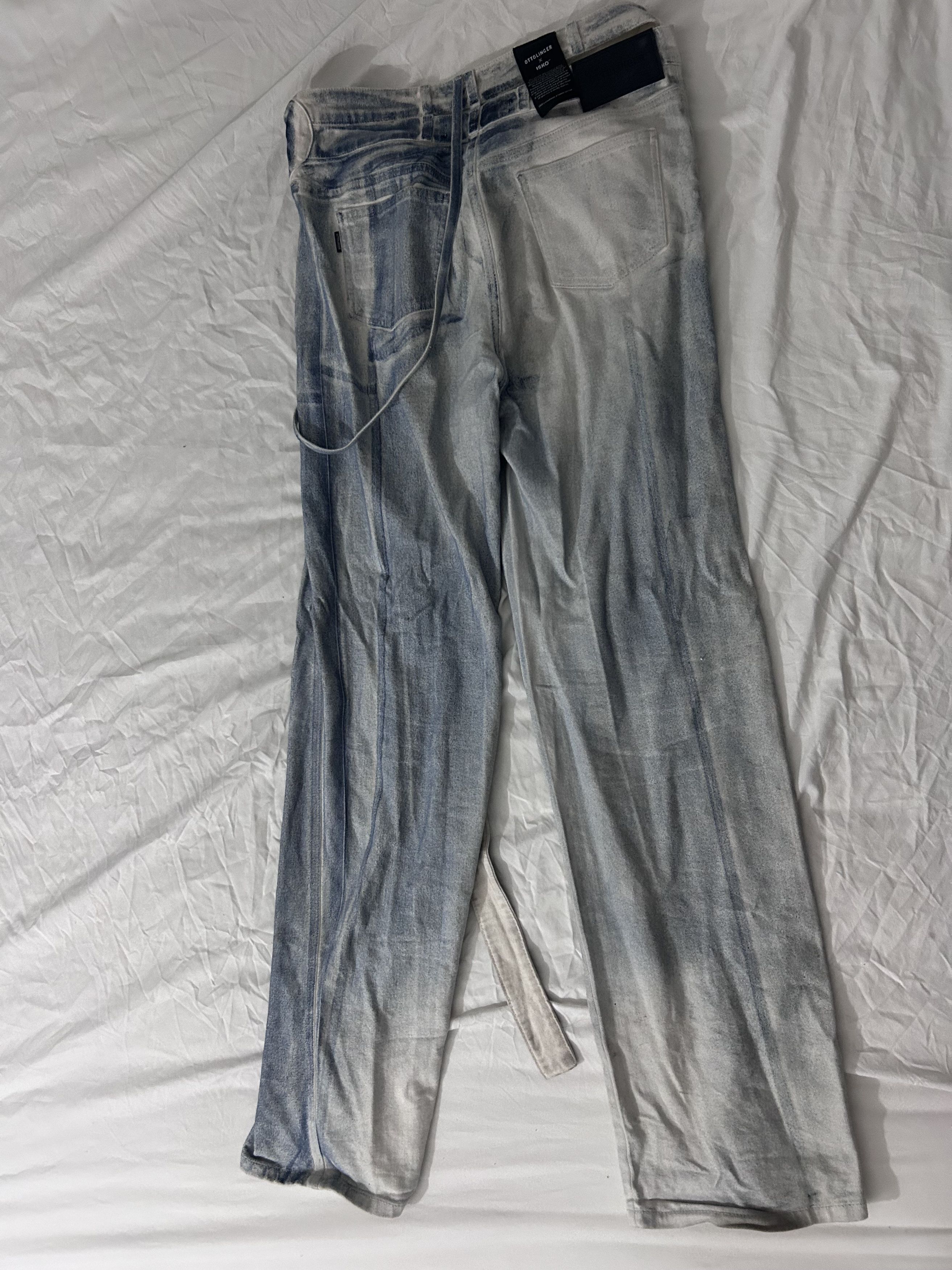 Ottolinger Ottolinger Blue Signature Wrap Jeans Size 32" / US 10 / IT 46 - 3 Thumbnail
