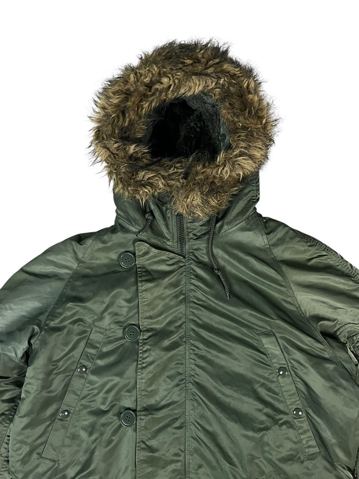 Alpha Industries × If Six Was Nine × Vintage N3B Extreme Cold Weather Parka Official US Defense Dept Size US M / EU 48-50 / 2 - 3 Thumbnail