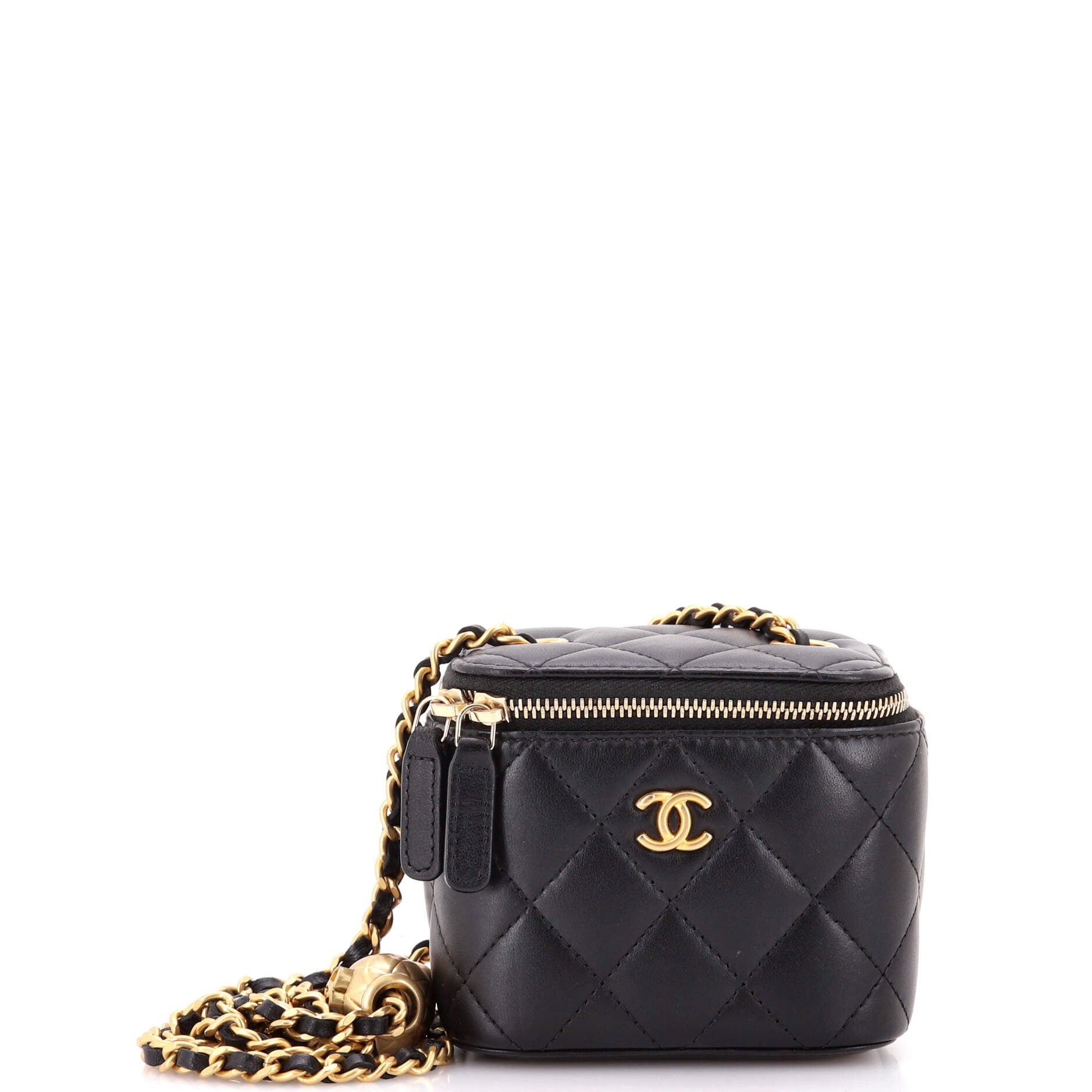 Chanel Pearl Crush Vanity Case with Chain Size ONE SIZE - 1 Thumbnail