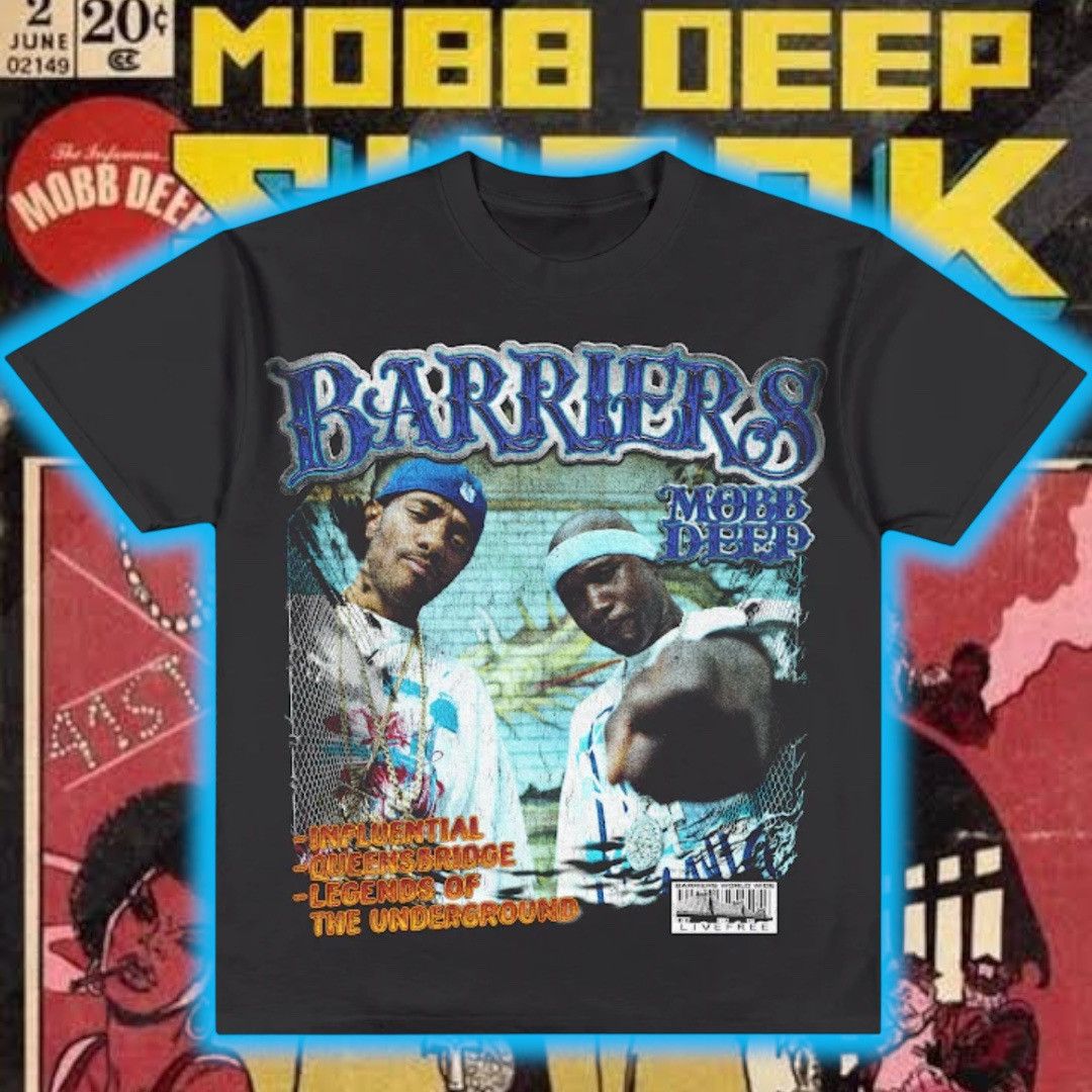 Barriers Barriers x Mobb Deep "Legends" Infinite tee Size US M / EU 48-50 / 2 - 1 Thumbnail