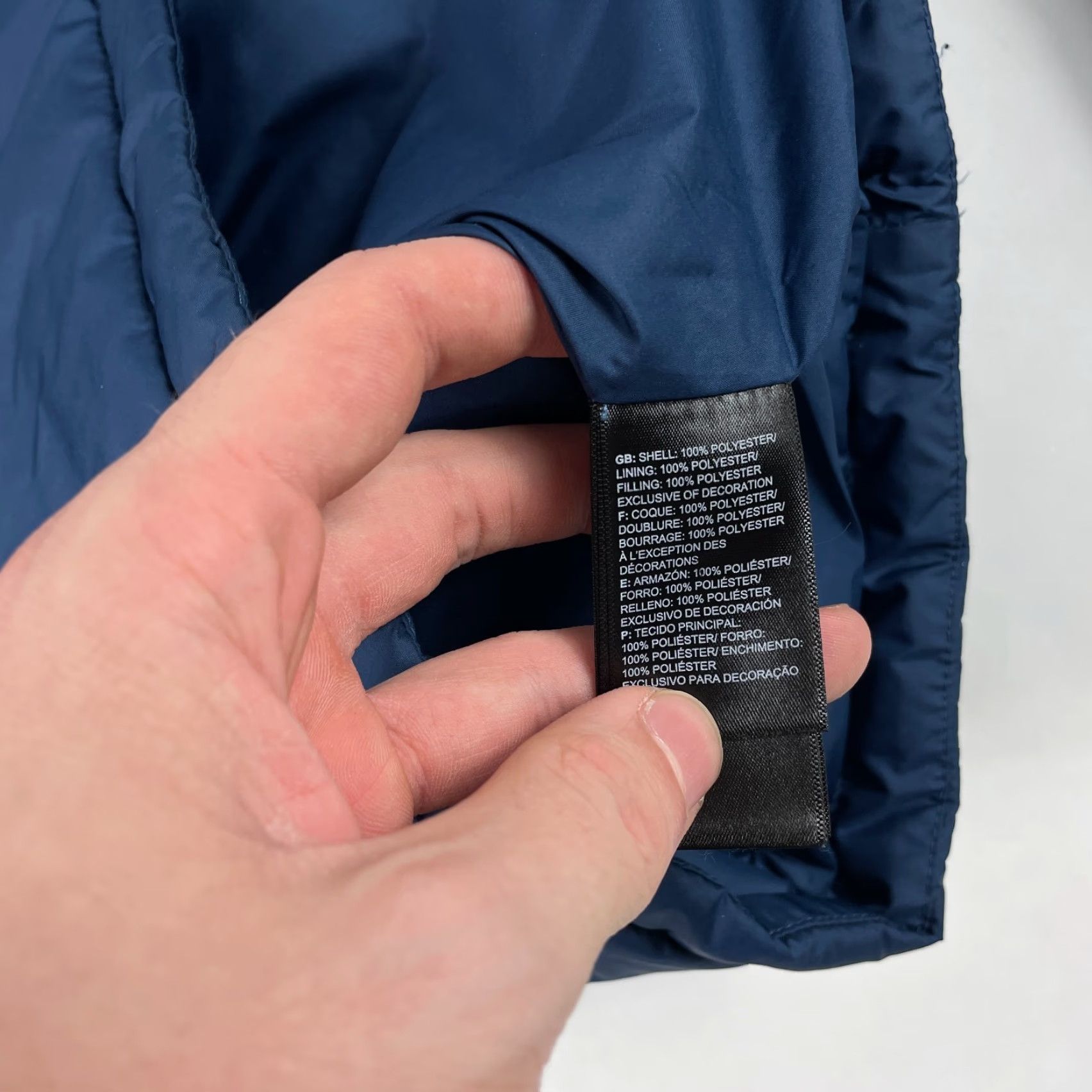 The North Face VINTAGE The North Face Jacket Mens Small Blue Everyday Insulated Puffer Hiking Ski Patch Size US S / EU 44-46 / 1 - 7 Thumbnail
