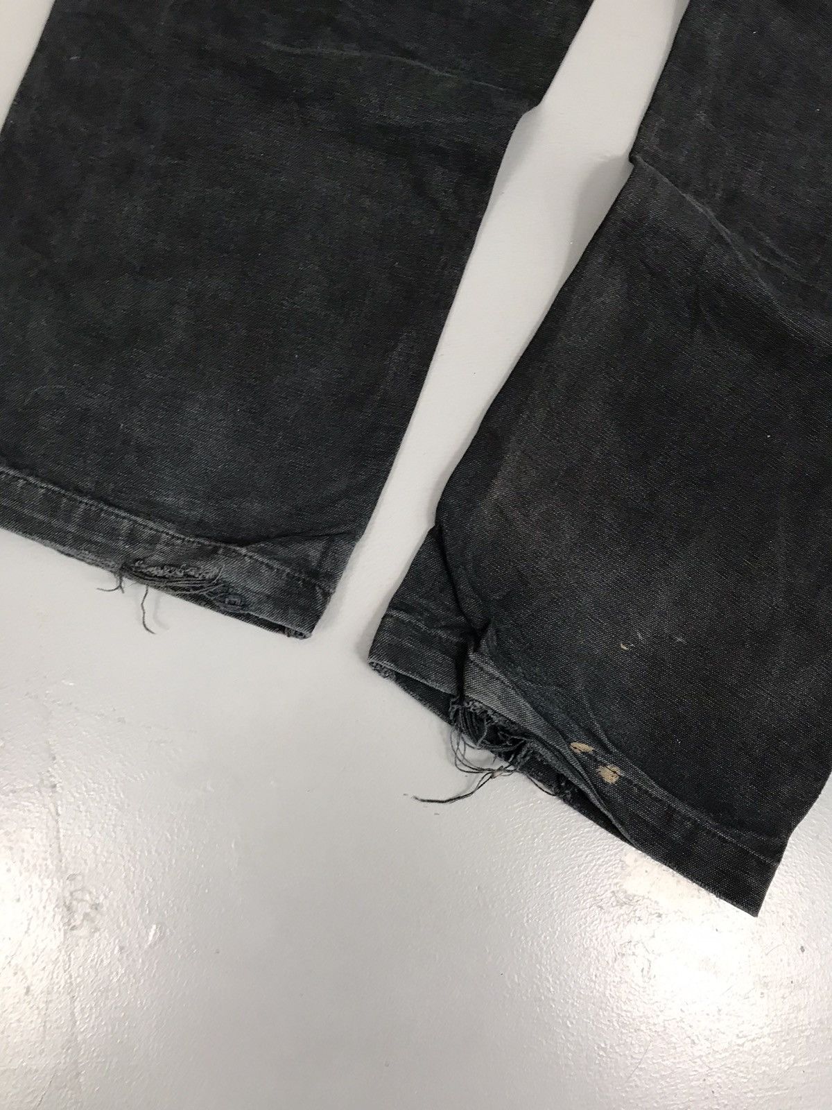 Carhartt × Vintage Faded Vintage Carhartt 100098 001 double knee denim Size US 42 / EU 58 - 10 Thumbnail