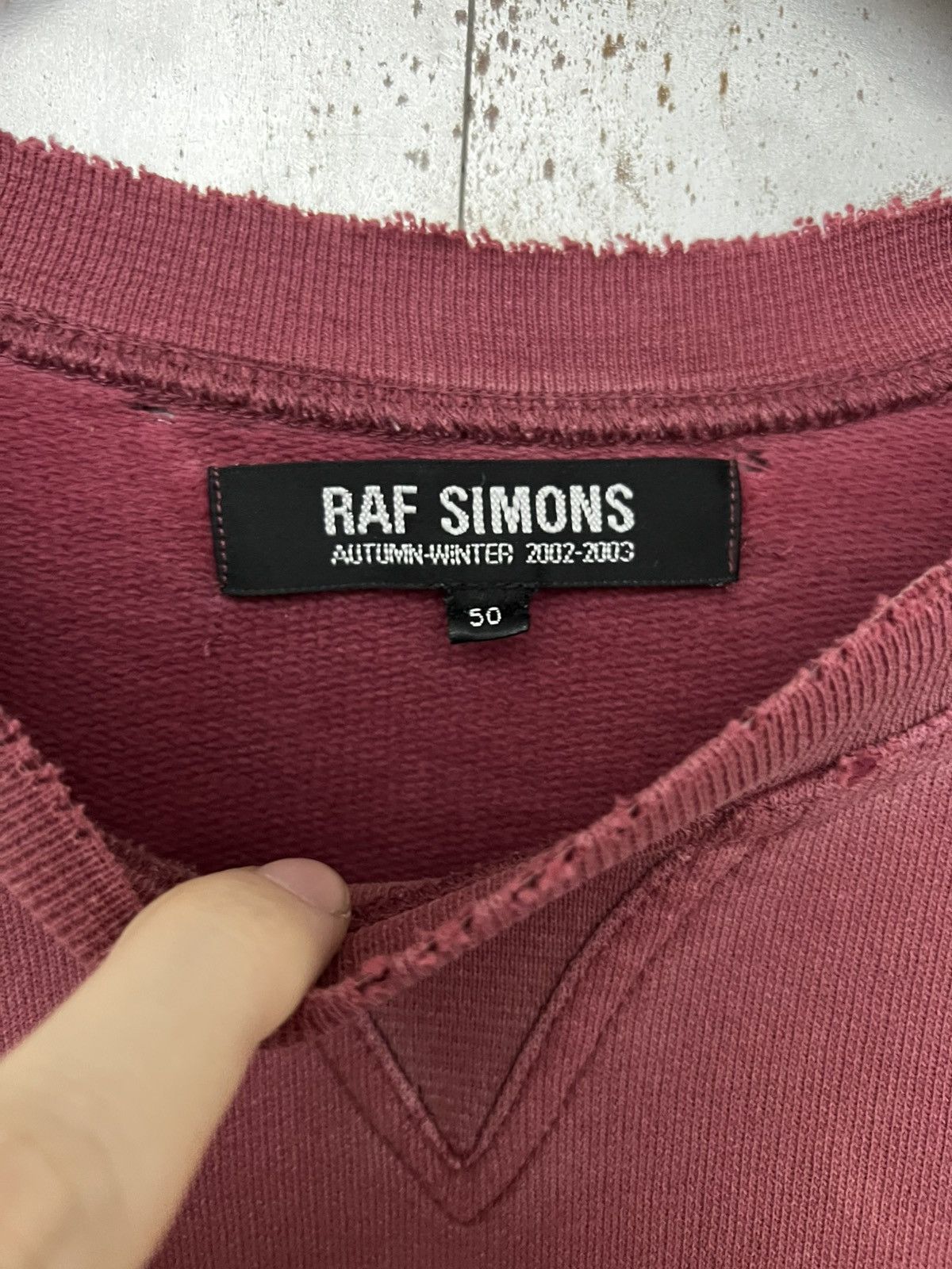 Raf Simons Raf Simons AW02 Virginia Creeper Crewneck Sweatshirt Size US L / EU 52-54 / 3 - 4 Thumbnail