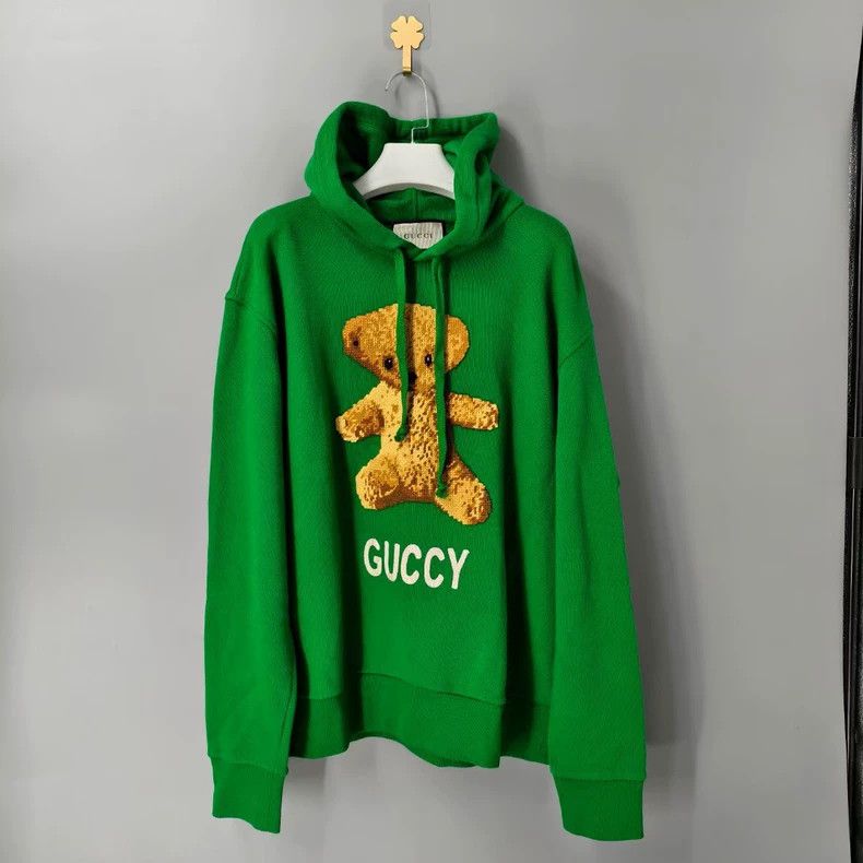Gucci Gucci Bear patch embroidered sweatshirt Size US S / EU 44-46 / 1 - 1 Thumbnail